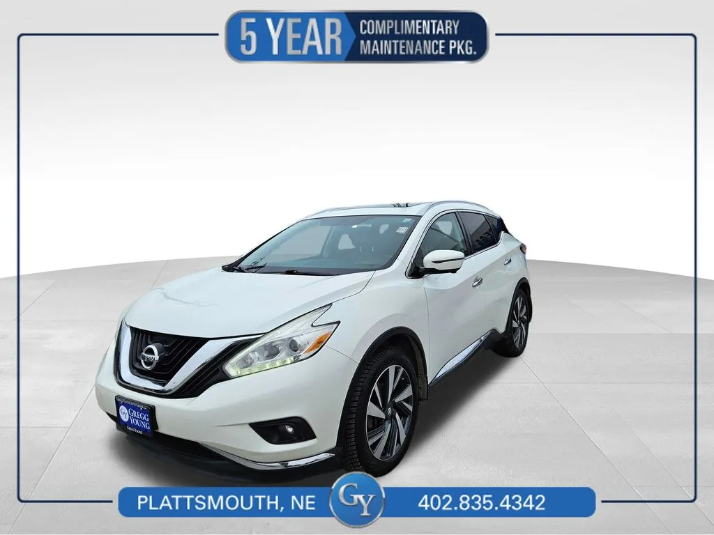 White 2016 Nissan Murano SL for sale in Plattsmouth, NE