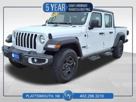 White 2023 Jeep Gladiator Sport for sale in Plattsmouth, NE