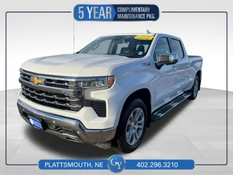 White 2023 Chevrolet Silverado 1500 LTZ for sale in Plattsmouth, NE