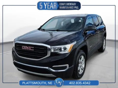 Black 2019 GMC ACADIA SLE SLE-1 for sale in Plattsmouth, NE