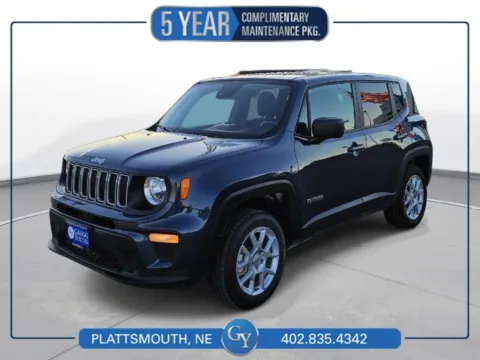 Blue 2023 Jeep Renegade Latitude for sale in Plattsmouth, NE