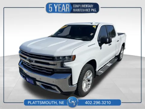 White 2019 Chevrolet Silverado 1500 LTZ for sale in Plattsmouth, NE