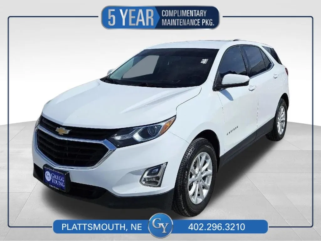White 2018 Chevrolet Equinox LT for sale in Plattsmouth, NE
