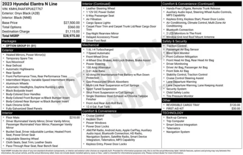 Photos of 2023 Hyundai Elantra N Line for sale in Plattsmouth, NE at Gregg Young Plattsmouth