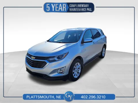 Silver 2019 Chevrolet Equinox LT for sale in Plattsmouth, NE
