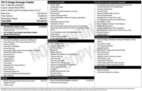 Photos of 2013 Dodge Durango Citadel for sale in Plattsmouth, NE at Gregg Young Chevrolet Of Plattsmouth