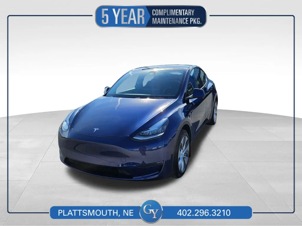 Blue 2023 Tesla Model Y Long Range for sale in Plattsmouth, NE