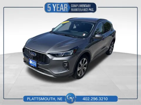 Gray 2024 Ford Escape Platinum for sale in Plattsmouth, NE