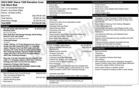Photos of 2024 GMC Sierra 1500 Elevation for sale in Plattsmouth, NE at Gregg Young Chevrolet Of Plattsmouth