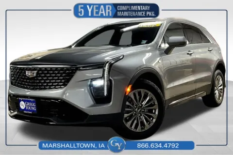 Silver 2024 Cadillac XT4 Premium Luxury for sale in Marshalltown, IA