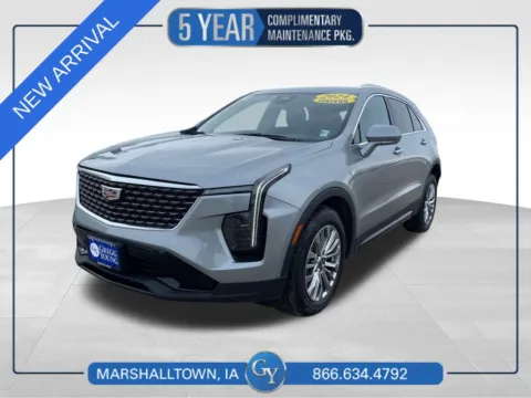 Silver 2024 Cadillac XT4 Premium Luxury for sale in Marshalltown, IA