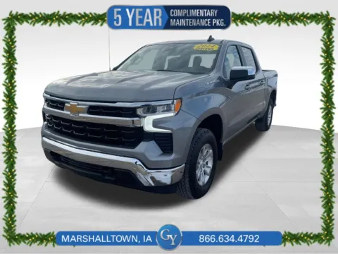 Gray 2024 Chevrolet Silverado 1500 LT for sale in Marshalltown, IA