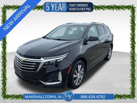 Black 2022 Chevrolet Equinox Premier for sale in Marshalltown, IA