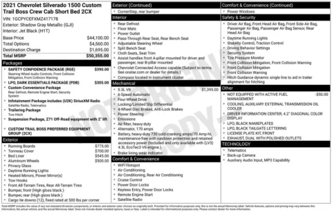 Photos of 2021 Chevrolet Silverado 1500 Custom Trail Boss for sale in Marshalltown, IA at Gregg Young Chevrolet Marshalltown