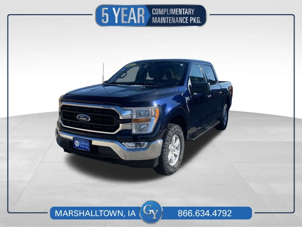 Blue 2022 Ford F-150 XLT for sale in Marshalltown, IA