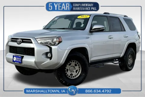 Silver 2021 Toyota 4Runner SR5 Premium for sale in Marshalltown, IA