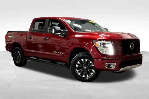 Another view of 2018 Nissan Titan for sale in Marshalltown, IA at Gregg Young Chevrolet Marshalltown