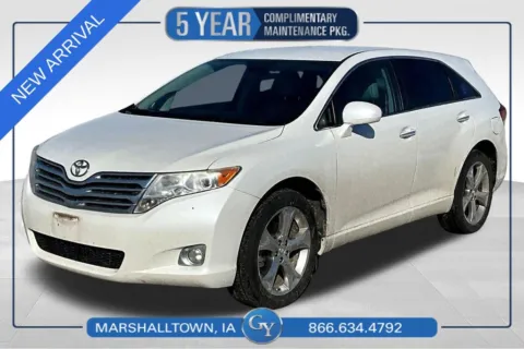 White 2009 Toyota Venza for sale in Marshalltown, IA