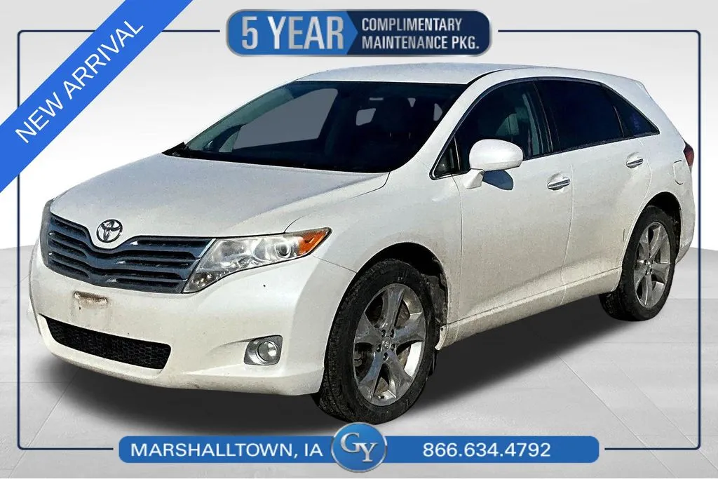 White 2009 Toyota Venza for sale in Marshalltown, IA