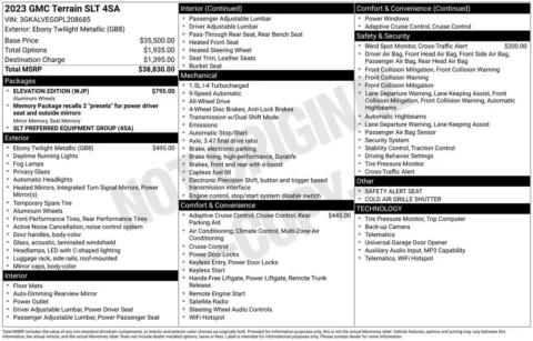 Photos of 2023 GMC Terrain SLT for sale in Marshalltown, IA at Gregg Young Chevrolet Marshalltown