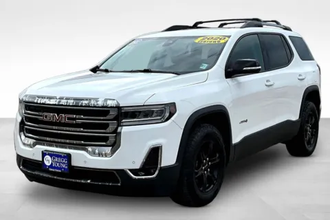 White 2020 GMC Acadia AT4 for sale in Marshalltown, IA