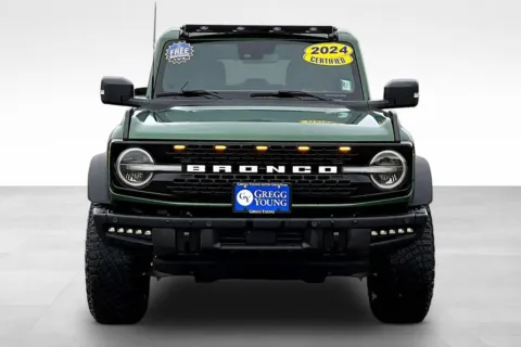 Photos of 2024 Ford Bronco Wildtrak for sale in Marshalltown, IA at Gregg Young Chevrolet Marshalltown