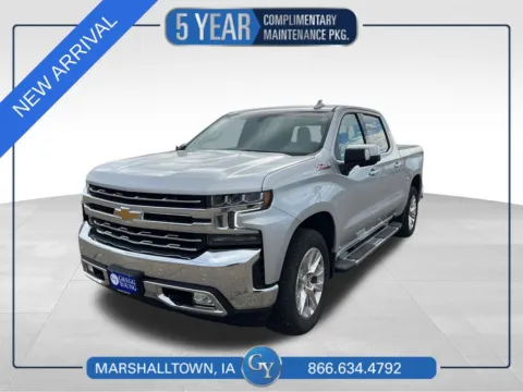 Silver 2021 Chevrolet Silverado 1500 LTZ for sale in Marshalltown, IA