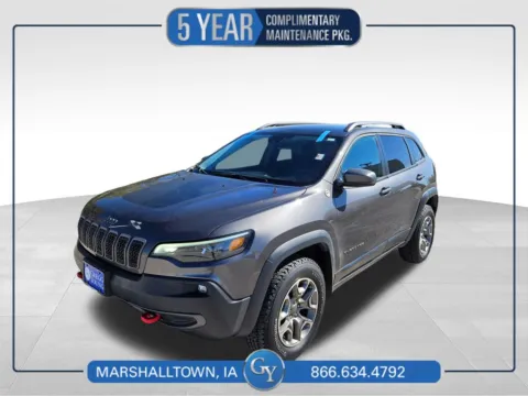 Gray 2021 Jeep Cherokee Trailhawk for sale in Marshalltown, IA