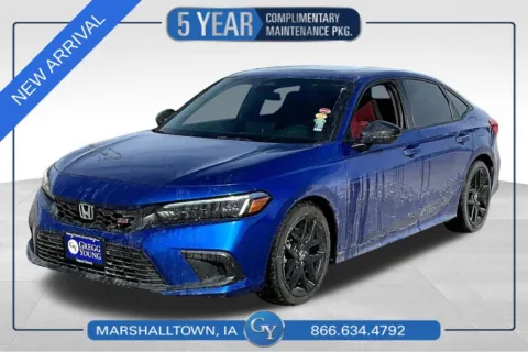 Blue 2022 Honda Civic Si for sale in Marshalltown, IA