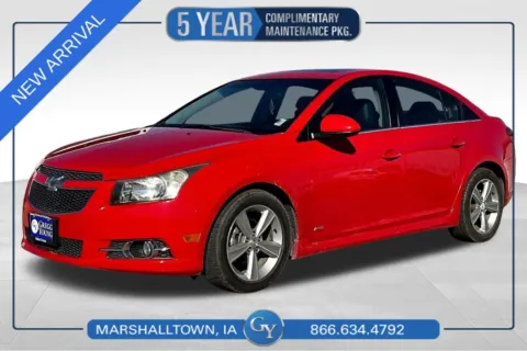 Red 2014 Chevrolet Cruze 2LT for sale in Marshalltown, IA