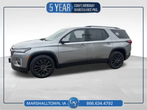 Gray 2023 Chevrolet Traverse RS for sale in Marshalltown, IA