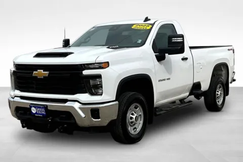 White 2025 Chevrolet Silverado 2500HD Work Truck for sale in Marshalltown, IA