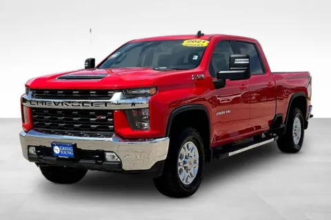 Red 2021 Chevrolet Silverado 2500HD LT for sale in Marshalltown, IA