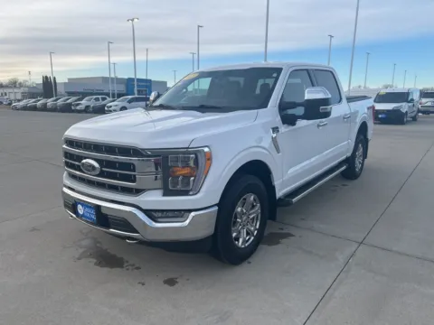 White 2022 Ford F-150 Lariat for sale in Marshalltown, IA