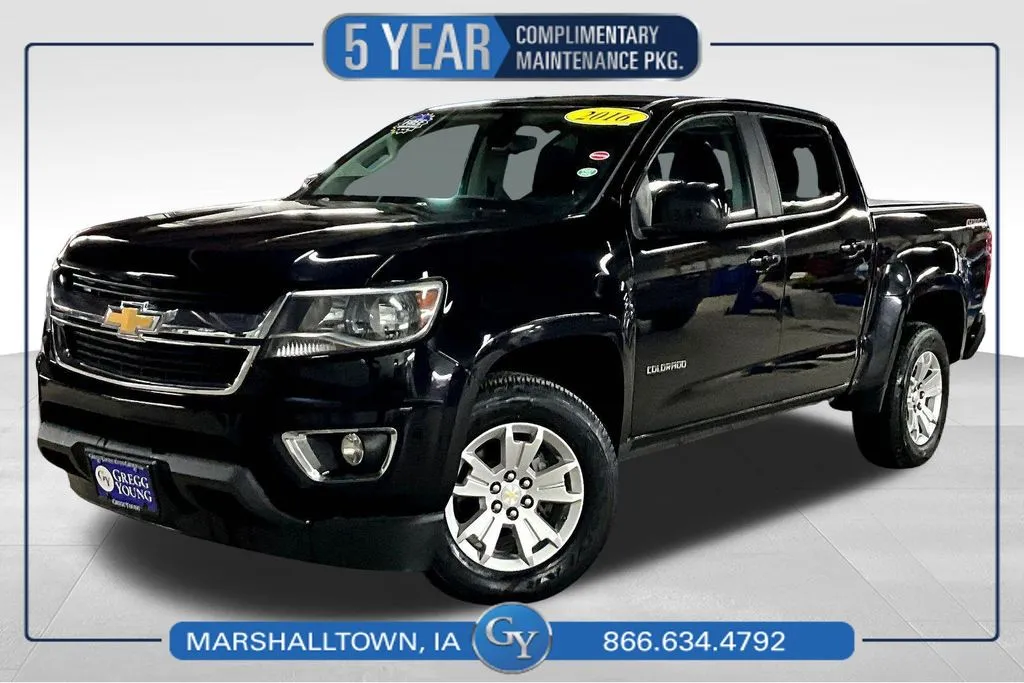 Black 2016 Chevrolet Colorado LT for sale in Marshalltown, IA