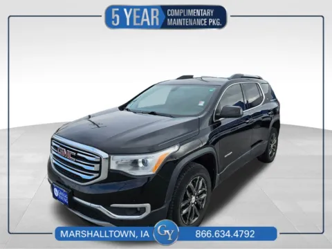 Black 2019 GMC Acadia SLT-1 for sale in Marshalltown, IA