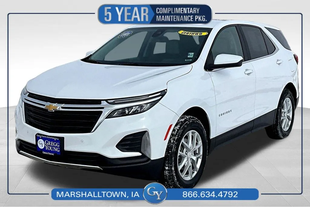 White 2024 Chevrolet Equinox LT for sale in Marshalltown, IA