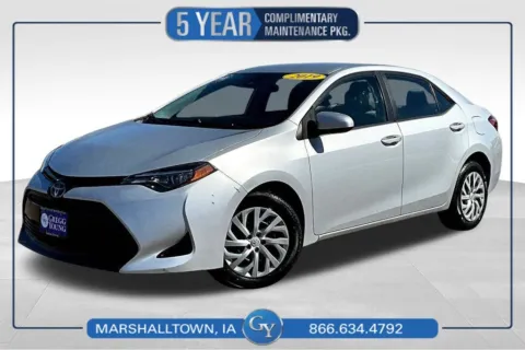 Silver 2019 Toyota Corolla LE for sale in Marshalltown, IA