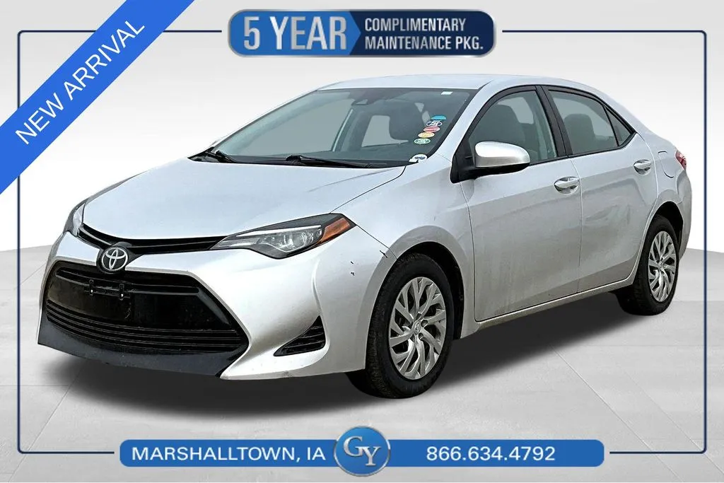 Silver 2019 Toyota Corolla LE for sale in Marshalltown, IA