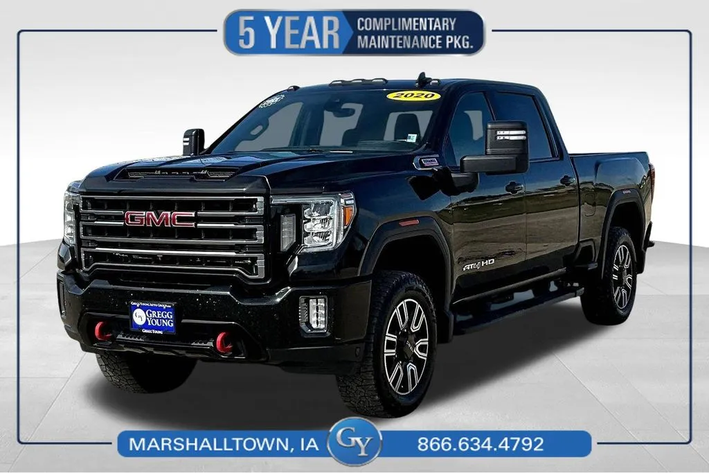 Black 2020 GMC Sierra 2500HD AT4 for sale in Marshalltown, IA