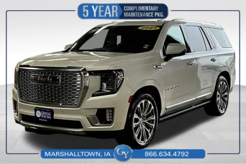 Black 2021 GMC Yukon Denali for sale in Marshalltown, IA