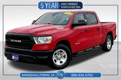 Red 2019 Ram 1500 Tradesman for sale in Marshalltown, IA