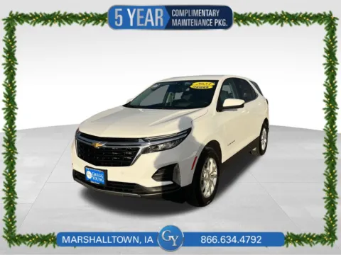 White 2023 Chevrolet Equinox LT for sale in Marshalltown, IA
