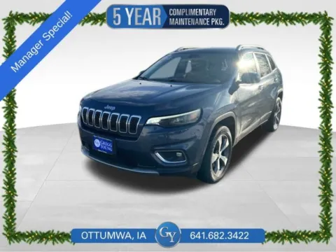 Blue 2019 Jeep Cherokee Limited for sale in Ottumwa, IA