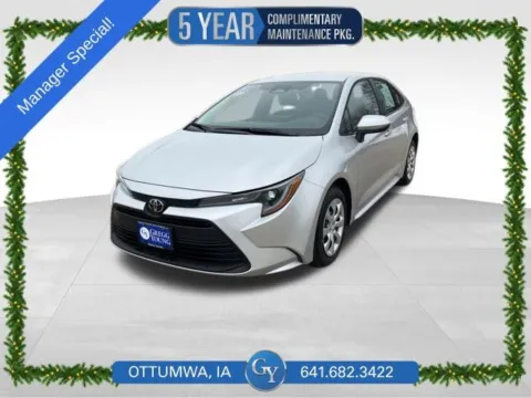 Black 2026 Toyota Corolla LE for sale in Ottumwa, IA
