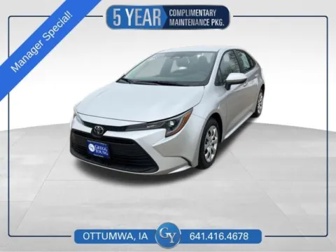 Black 2026 Toyota Corolla LE for sale in Ottumwa, IA