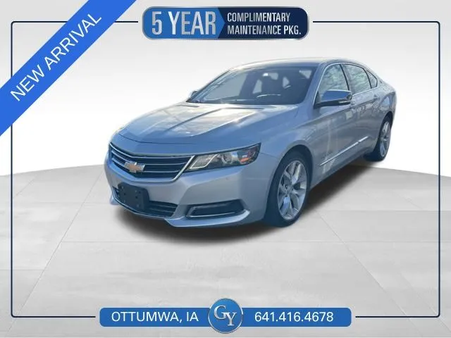 Silver 2016 Chevrolet Impala LTZ for sale in Ottumwa, IA