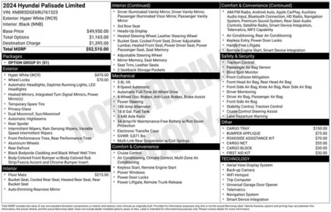 Photos of 2024 Hyundai Palisade Limited for sale in Ottumwa, IA at Gregg Young Toyota of Ottumwa