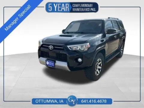 Black 2020 Toyota 4Runner TRD Off-Road Premium for sale in Ottumwa, IA