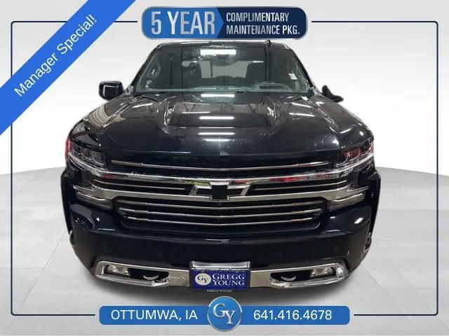 Black 2021 Chevrolet Silverado 1500 High Country for sale in Ottumwa, IA